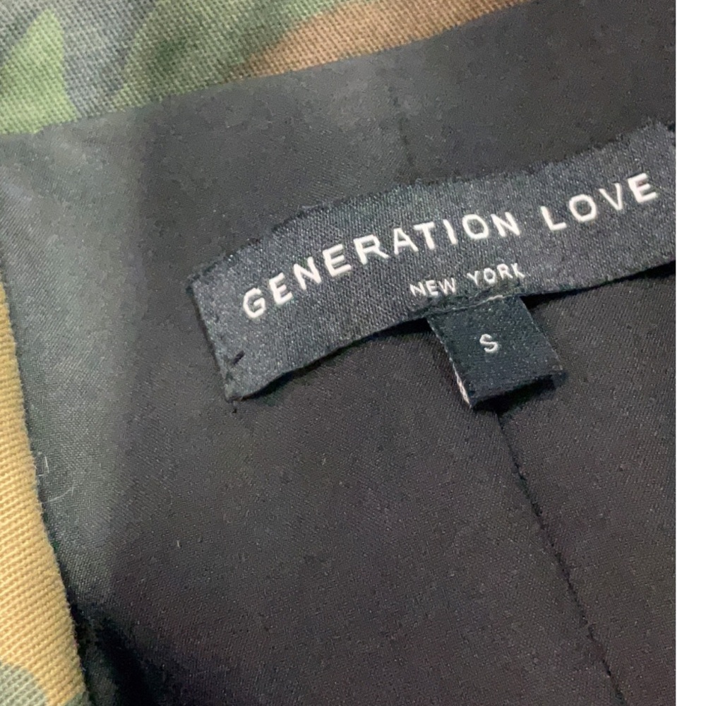 Generation Love camo camouflage blazer S - Picture 10 of 11